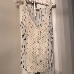 Womens shirt skemo blue ice cream cones pattern